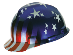 American Freedom hard hat